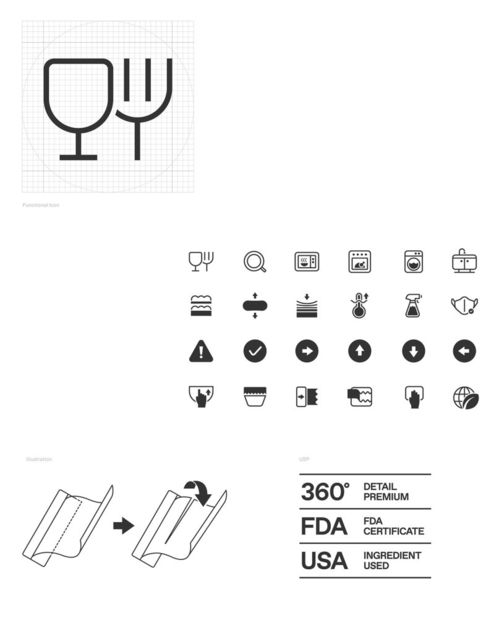 融合极简美学与科技 Cleanlab 韩国食品包装的品牌形象平面设计解析